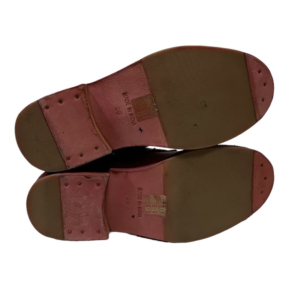 Free People Flower Power Lace-up Ankle Boots Pink Combat Boots Sz 36 US 6 - Picture 7 of 16